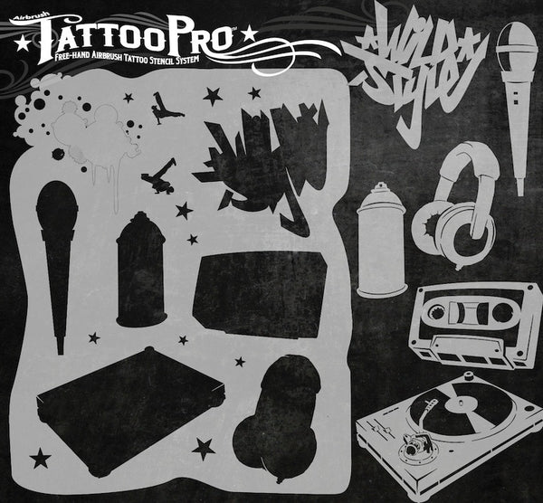HIP HOP – Tattoo Pro Stencils