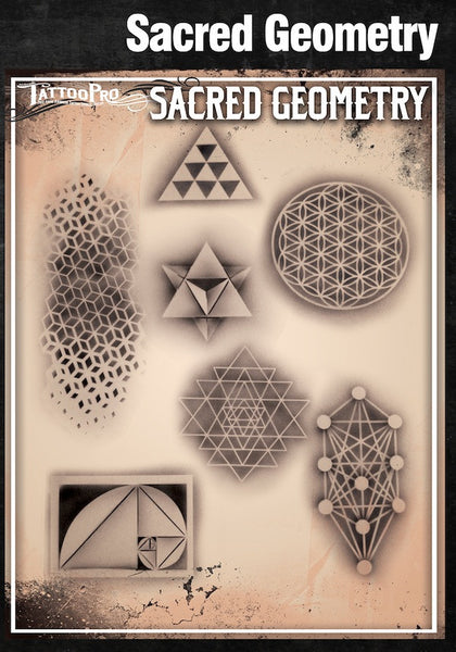 Sacred Geometry Tattoo Pro Stencils