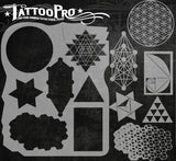 SACRED GEOMETRY - Tattoo Pro Stencils