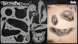 OWLS - Tattoo Pro Stencils