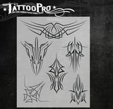 Pinstriping - Tattoo Pro Stencils