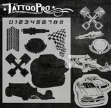 Speed Racer - Tattoo Pro Stencils