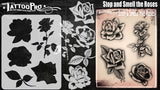 Stop and Smell the Roses - Tattoo Pro Stencils