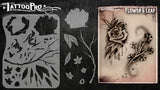 FLOWER & LEAF - Tattoo Pro Stencils