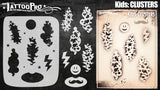 KIDS: Clusters - Tattoo Pro Stencils
