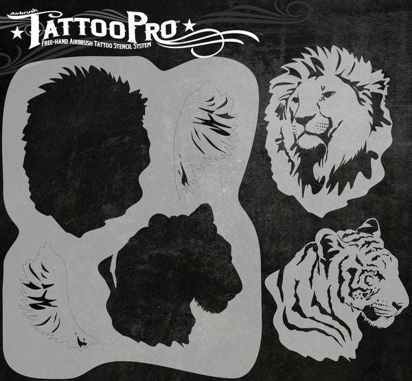 Airbrush Tattoo Stencils REUSABLE DRAGONS New u UK