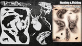Hunting & Fishing - Tattoo Pro Stencils