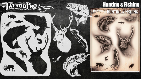 Hunting & Fishing – Tattoo Pro Stencils
