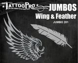 Tattoo Pro JUMBOS - Wing & Feather