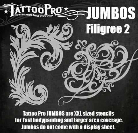 Tattoo Pro JUMBOS - Filigree 2