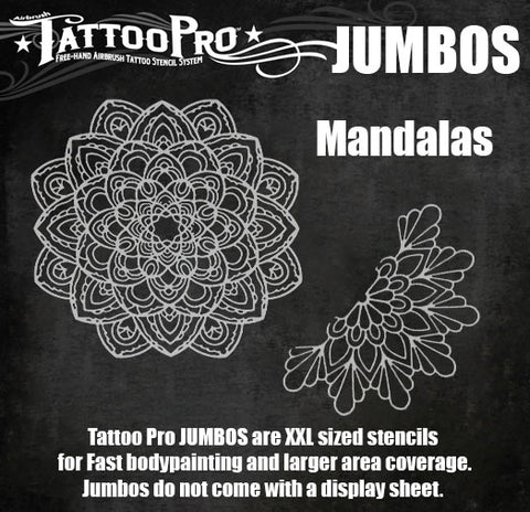 Tattoo Pro JUMBOS - Mandalas