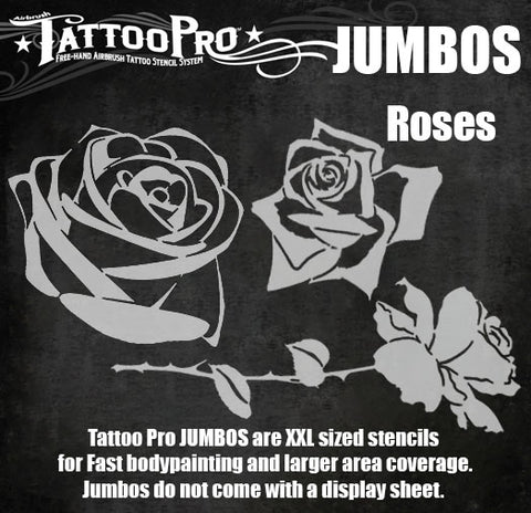 Tattoo Pro JUMBOS - Roses