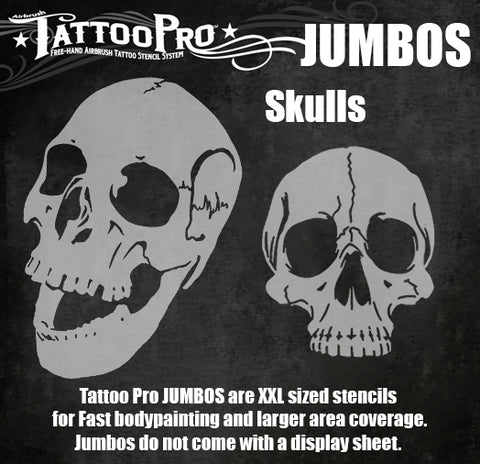Tattoo Pro JUMBOS - Skulls
