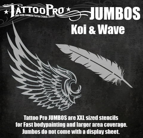 Tattoo Pro JUMBOS - Wing & Feather