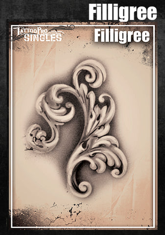 Tattoo Pro SINGLES - Filigree