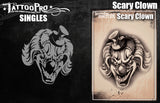 Tattoo Pro SINGLES - Scary Clown