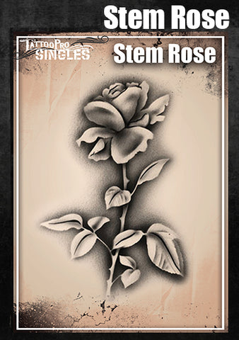 Tattoo Pro SINGLES - Stem Rose