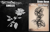 Tattoo Pro SINGLES - Stem Rose