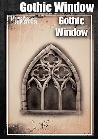 Tattoo Pro SINGLES - Gothic Window