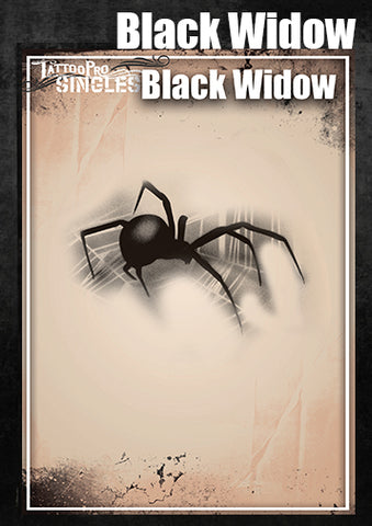 Tattoo Pro SINGLES - Black Widow