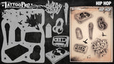 HIP HOP - Tattoo Pro Stencils