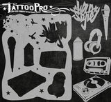 HIP HOP - Tattoo Pro Stencils