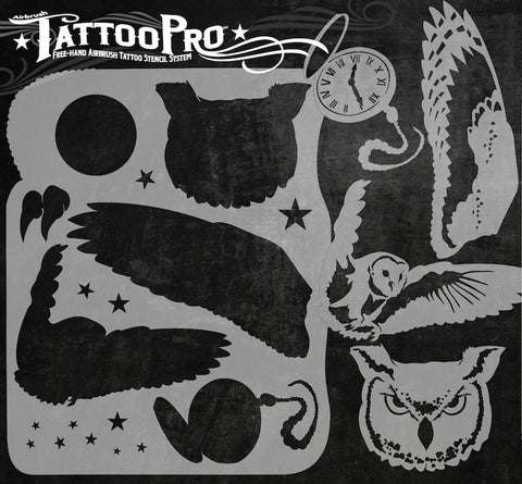 Tattoo Pro Stencils Series 4 - Aztec & Mayan Palestine | Ubuy