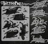 GOOD WORDS - Tattoo Pro Stencils