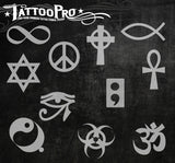 SYMBOLS - Tattoo Pro Stencils