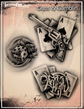 GUNS & GAMBLIN - Tattoo Pro Stencils