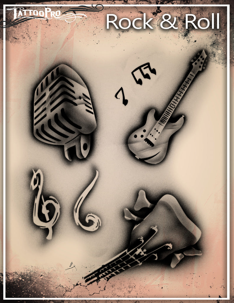 music, guitar, wings, tattoo, heartbreak, heart, tatoo, design, music,  musical Stock Photo - Alamy