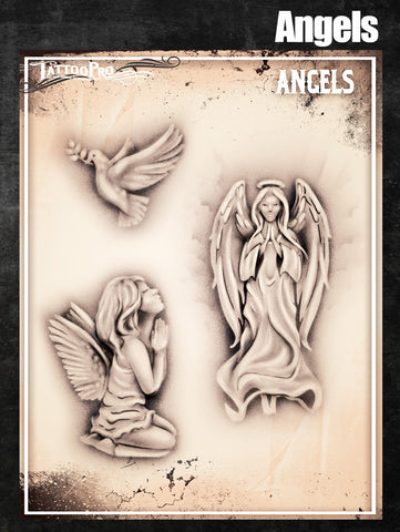 Angels - Tattoo Pro Stencils