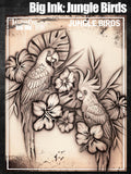 Big Ink: Jungle Birds - Tattoo Pro Stencils