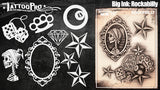 Big Ink: Rockabilly - Tattoo Pro Stencils