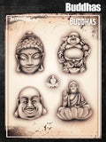 Buddah - Tattoo Pro Stencils