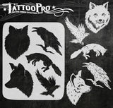 Fox & Crow - Tattoo Pro Stencils