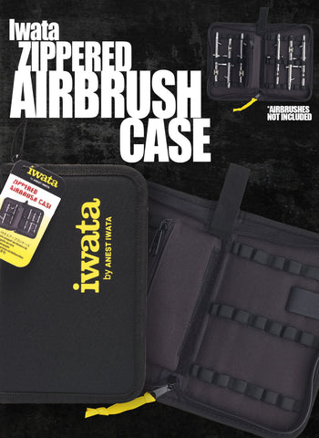 Iwata Airbrush Case ( Zippered) - Tattoo Pro Stencils