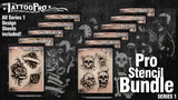 PRO STENCIL BUNDLE : SERIES 1 - Tattoo Pro Stencils