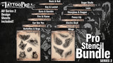 PRO STENCIL BUNDLE : SERIES 2 - Tattoo Pro Stencils