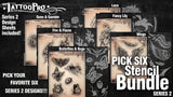 PICK SIX: SERIES 2 - Tattoo Pro Stencils