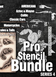 PRO STENCIL BUNDLE : SERIES 4 - Tattoo Pro Stencils