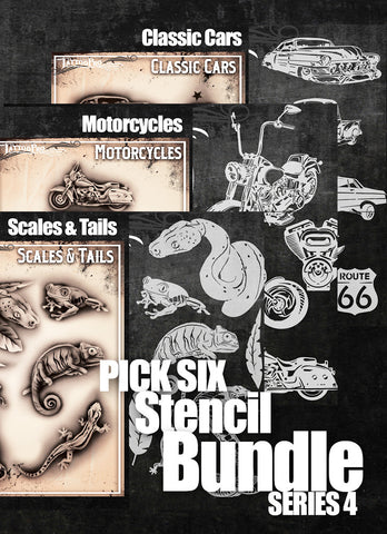 PICK SIX: SERIES 4 - Tattoo Pro Stencils