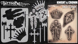 Knight & Crown - Tattoo Pro Stencils