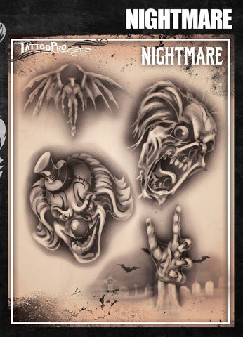 Nightmare - Tattoo Pro Stencils