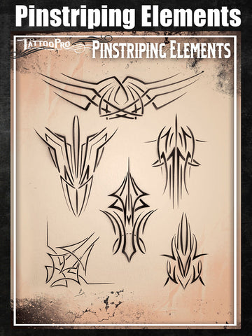 Pinstriping - Tattoo Pro Stencils