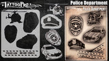 Police Department - Tattoo Pro Stencils