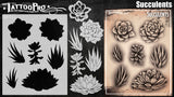 Succulents - Tattoo Pro Stencils