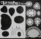 Gemstones - Tattoo Pro Stencils