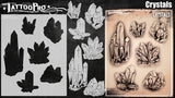 Crystals - Tattoo Pro Stencils