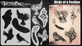 Birds of a Feather - Tattoo Pro Stencils